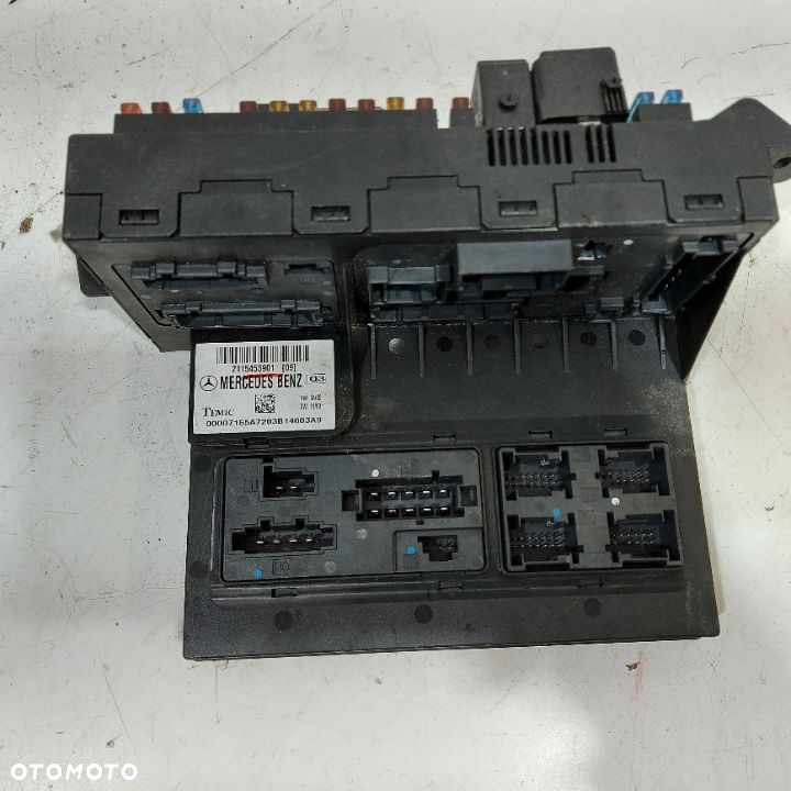 MODUL STEROWNIK SAM MERCEDES E W211 CLS W219 2115453901 ORYGINALNY DEMONTAZ - 4