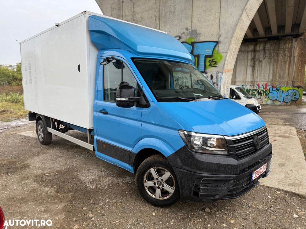 Volkswagen VW Crafter Cub TVA DEDUCTIBIL 35 an 2020 2.0tdi 157.000km Istoric Service Complet la reprezentanta vw Stare foarte buna NU Mercedes Sprinter Duba Iveco Ford transit izoterma - 33