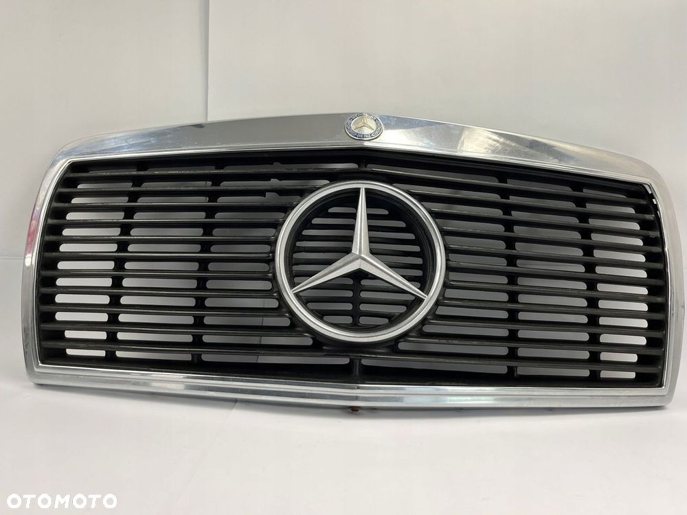 GRILL ATRAPA CHŁODNICY DUŻY ZNACZEK DUŻE LOGO MERCEDES W126 SE SEL - 7