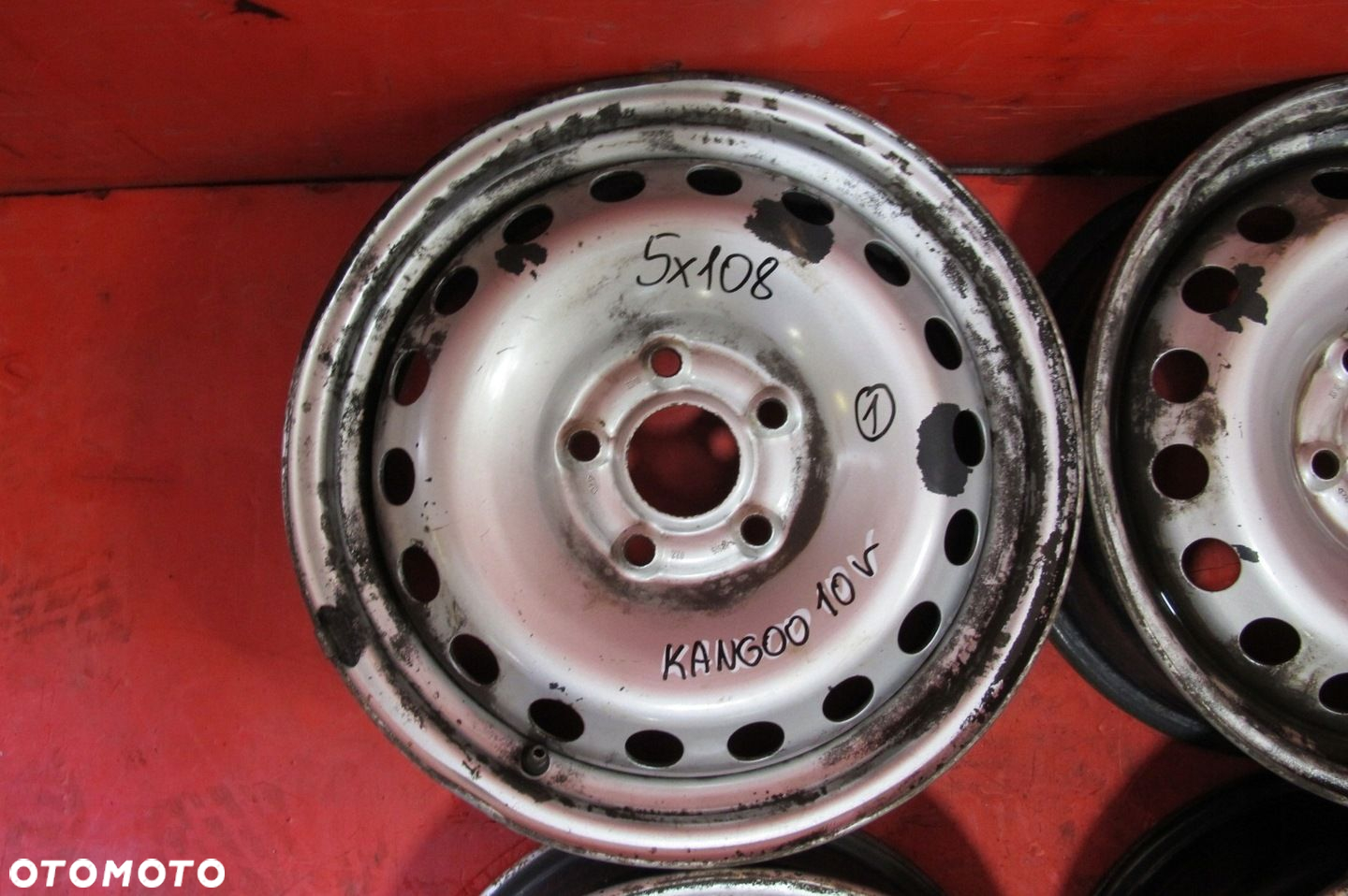 RENAULT KANGOO 2 II 3 III 08- CITAN W415 FELGI STALOWE 15 5x108 ET44 6J - 2