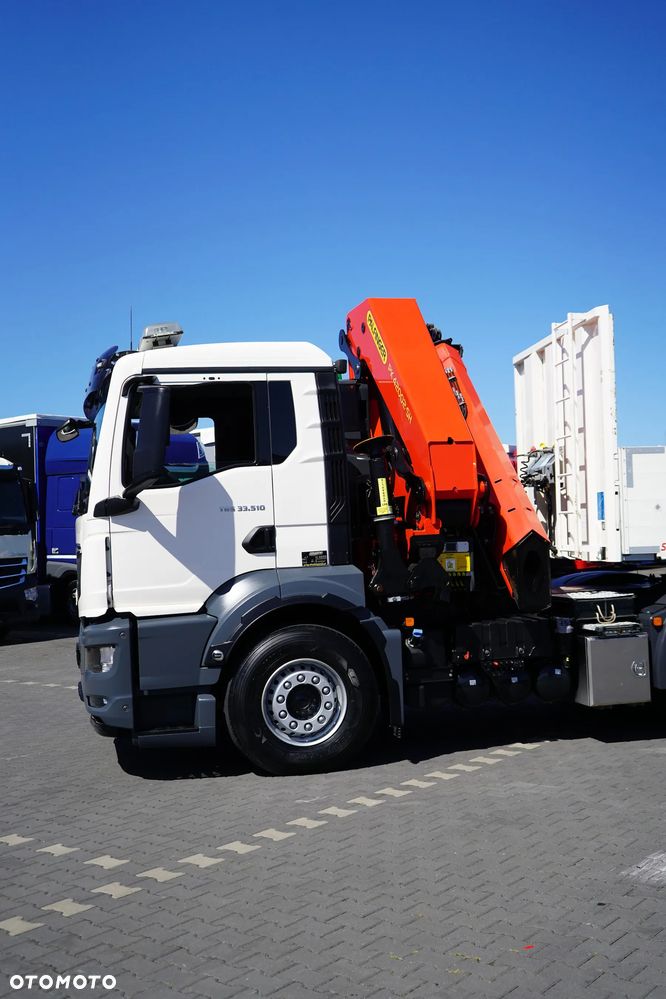 MAN TGS 33.510 / 6 X 4 / HDS PALFINGER PK 42 002 SH-E / WYSIĘG 17 M - 32