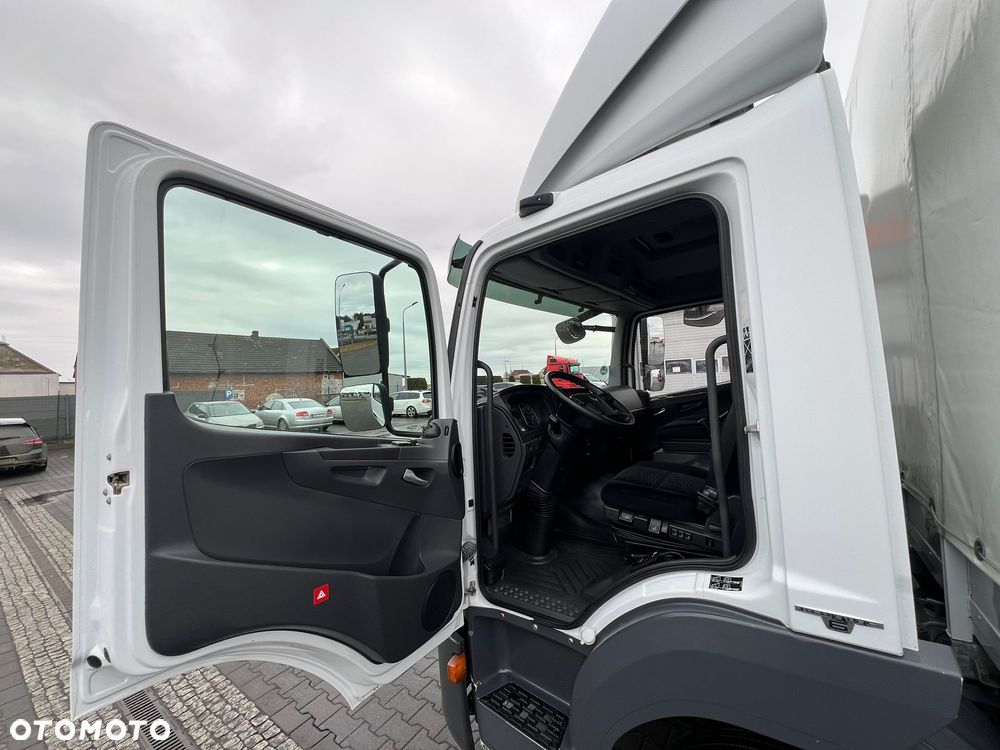 Mercedes-Benz ATEGO 818 L PLANDEKA + WINDA 3 FOTELE KLIMA PODUSZKI - 11