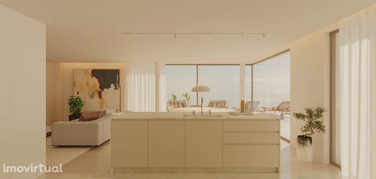 Apartamento T3 Novo com Jardim e Garagem - Grande imagem: 3/4