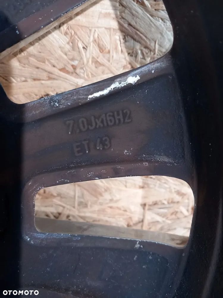 felga aluminiowa r16 7.0jx16h2 et43 5x112 mercedes w204 c-klassa a2044010602 - 4