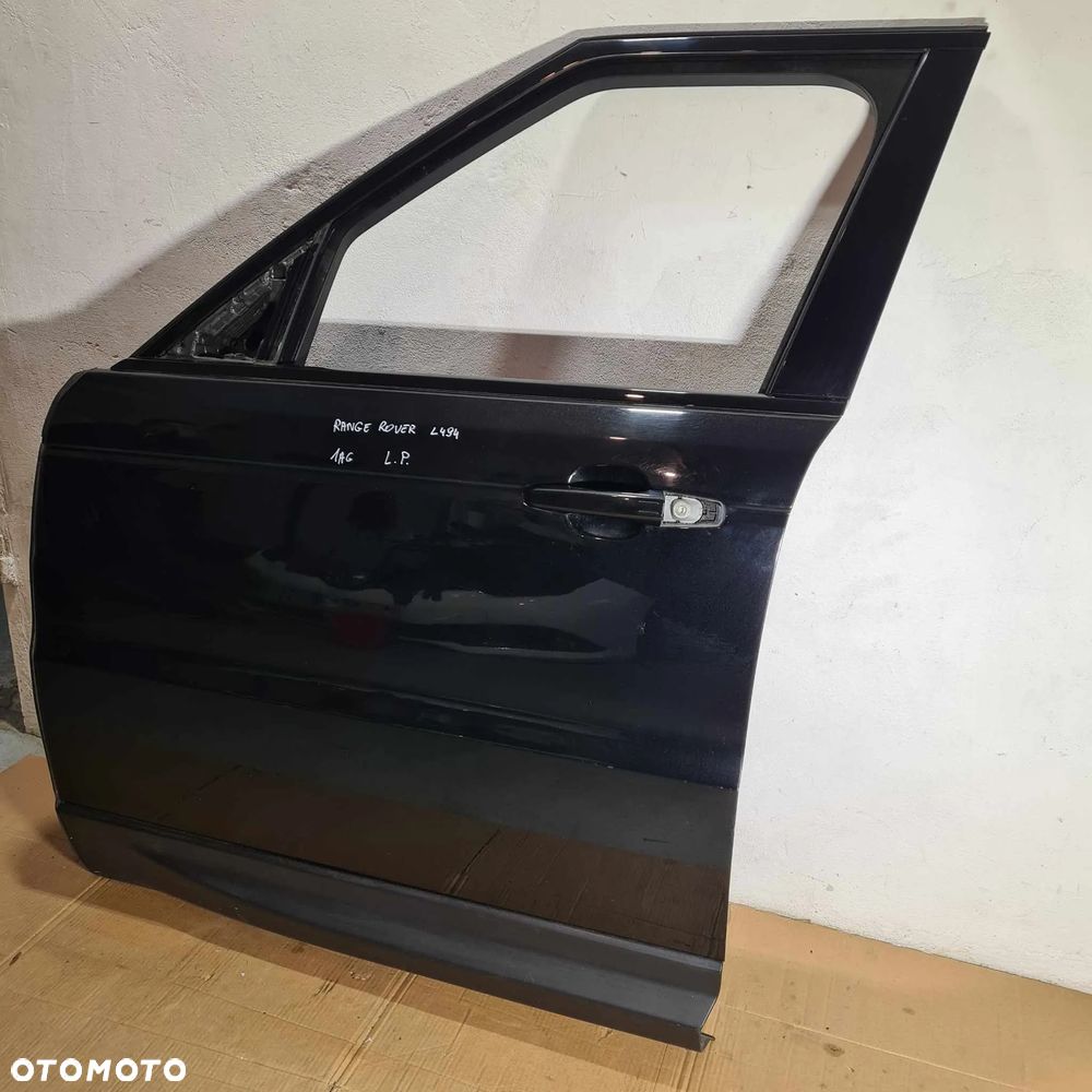 RANGE ROVER SPORT L494 DRZWI LEWE PRZEDNIE PRZÓD 1AG SANTORINI BLACK - 3