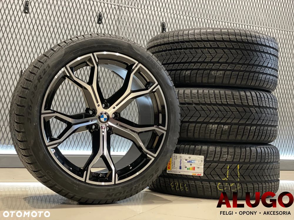 Kompletne Koła 21" 5x112 Carbonado Ring Bmw X5 X7 7 series - 6