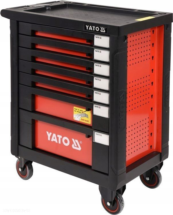 YATO WÓZEK WARSZTATOWY SERWISOWY SZAFKA NARZEDZIOWA YT-55290 212 sztuk - 5