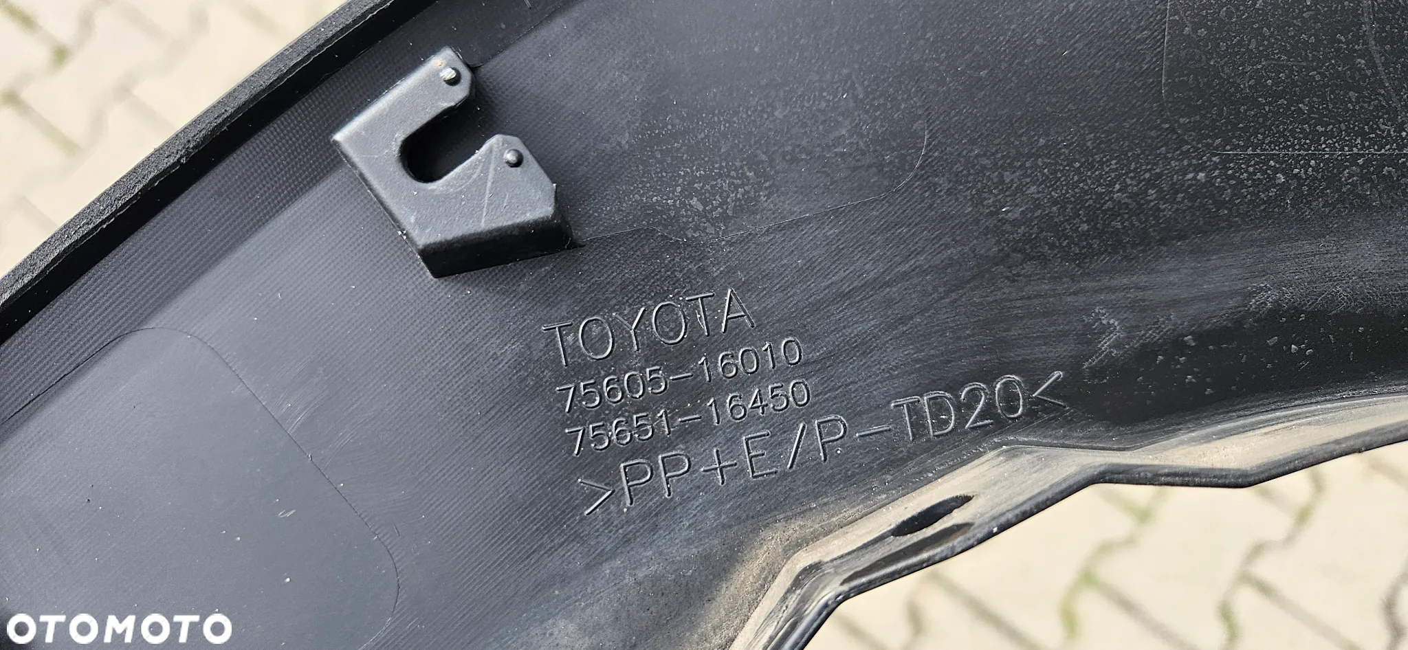 Nakładka błotnika tył prawa TOYOTA COROLLA CROSS 2020- ORYGINAŁ! - 7