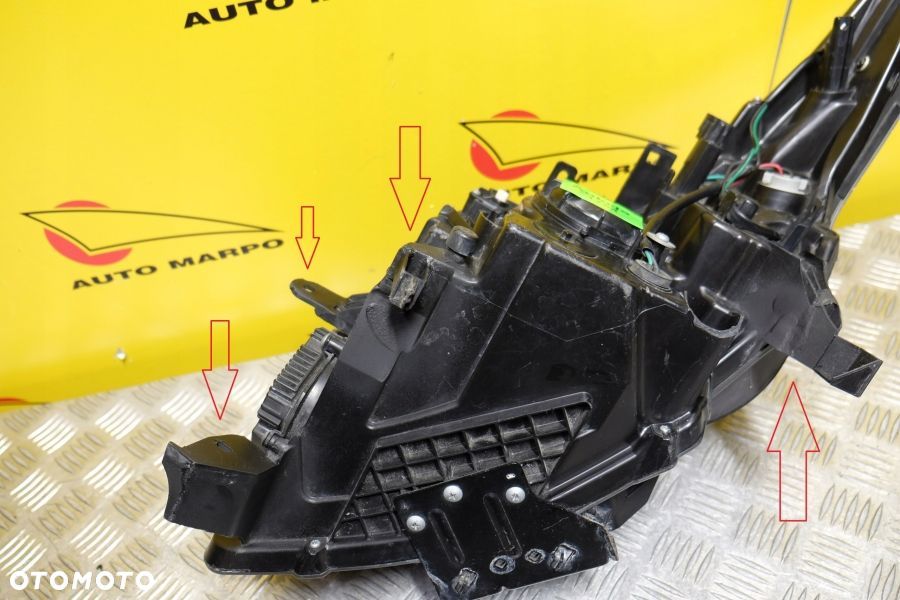 INFINITI FX FX35 2008- REFLEKTOR LAMPA XENON NIESKRĘTNY PRAWA USA - 16