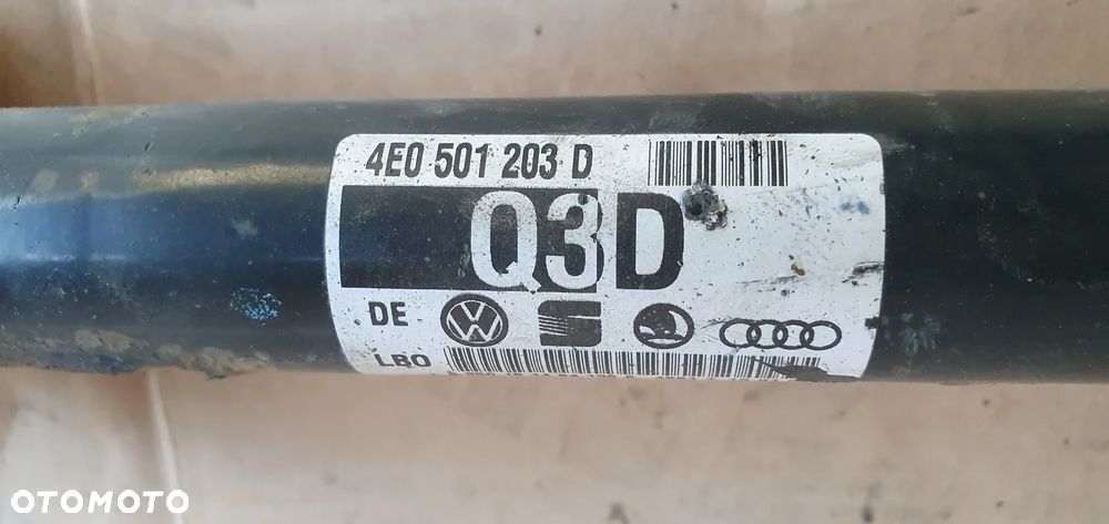 Półoś lewy tył tylna lewa Audi A8 D3 4.2 TDI 4E0501203D - 6