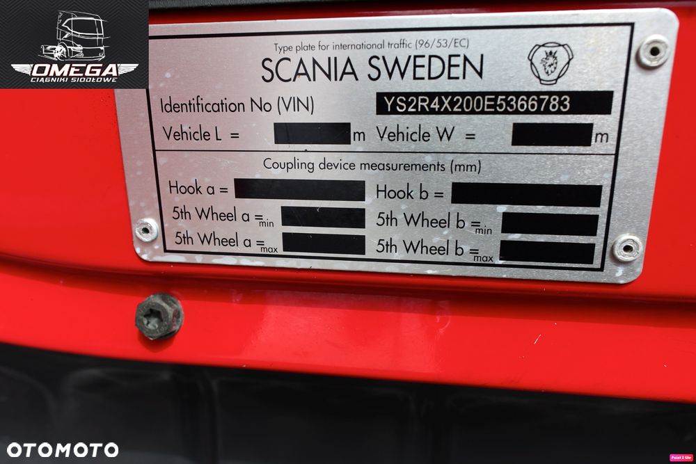 Scania R 450 / R450 / Bez EGR / EURO 6 / - 6
