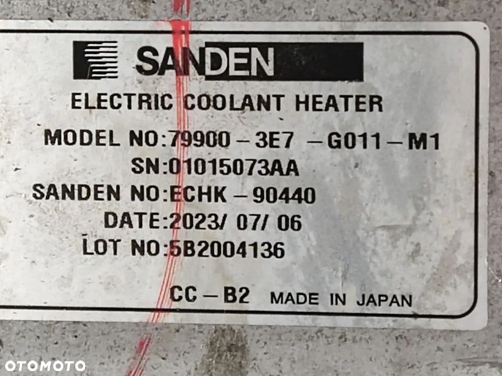 HONDA CR-V 2.0 Phev od 2023r Podgrzewacz Płynu Chłodzącego - 5