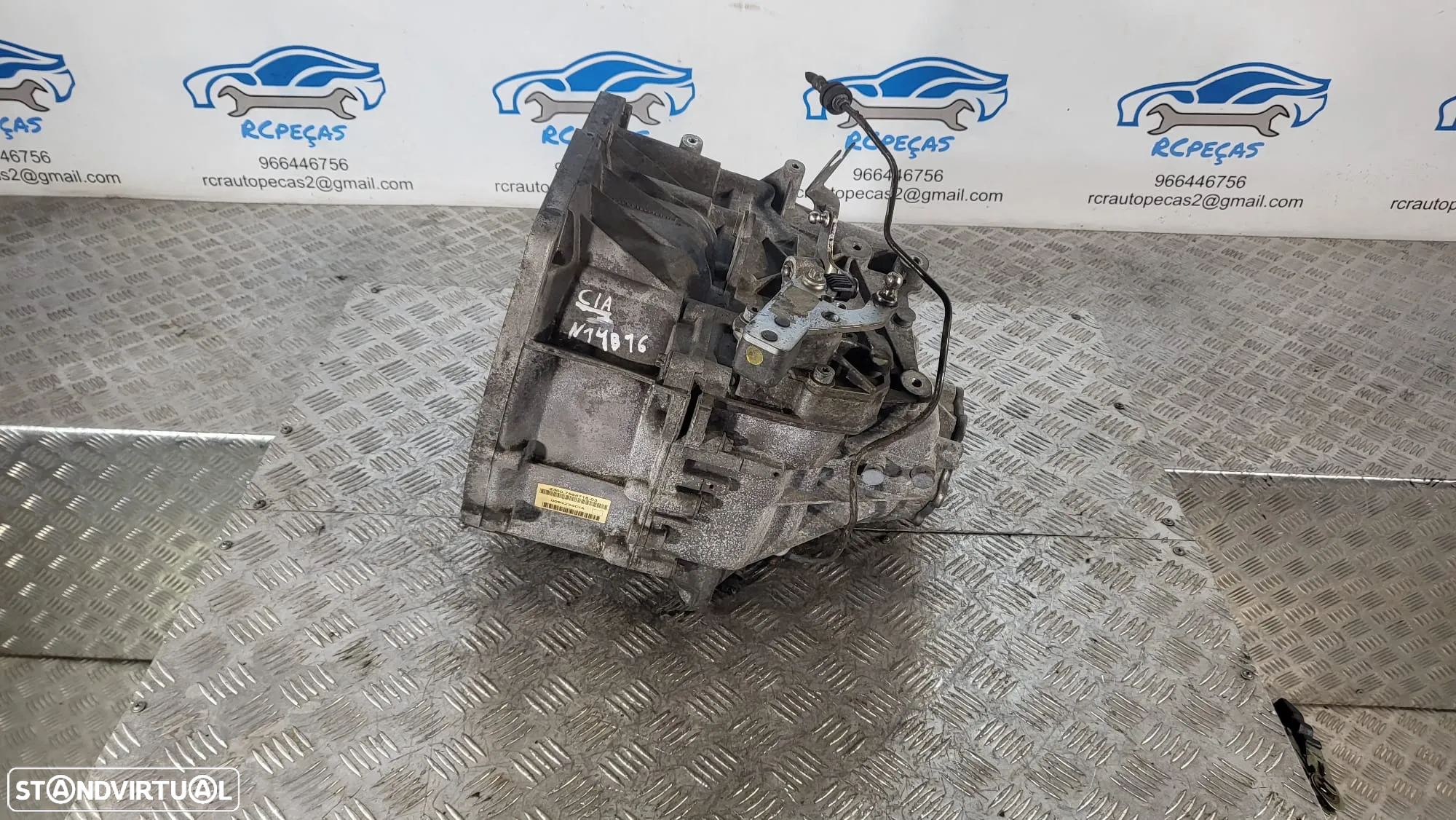 Caixa 6 Velocidades CIA BMW Getrag Mini Cooper S GS6-53BG - CIA 7568718 N14B16 - 3