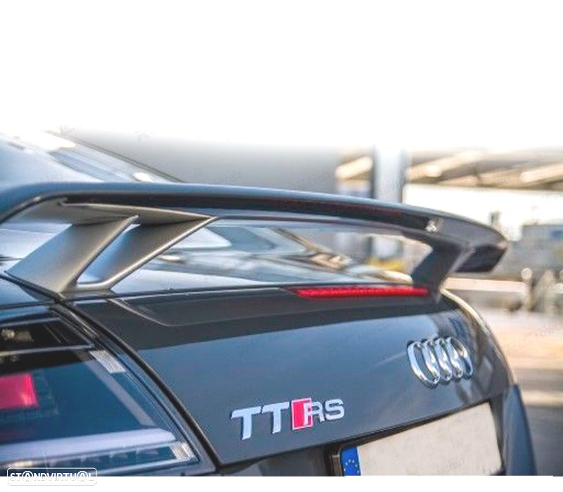 AILERON SPOILER TRASEIRO AUDI TT 8J RS 06-12 LOOK RS - 2
