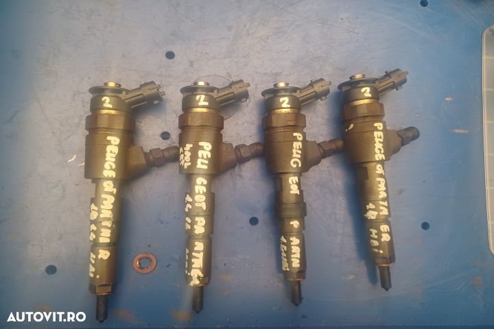 Set injectoare 0445110135 786280 1.4 HDI MX1253 Peugeot Partner Origi - 1