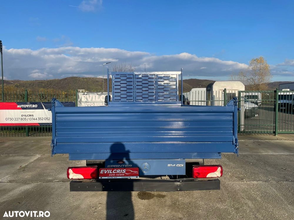 Mercedes-Benz Sprinter BASCULABIL AXA DUBLA SPATE Bena 3.8 m - 22