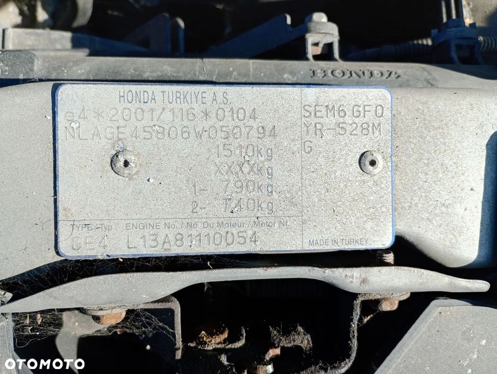 HONDA CITY IV LIFT 05-08 ZDERZAK PRZÓD PRZEDNI YR-528M - 27