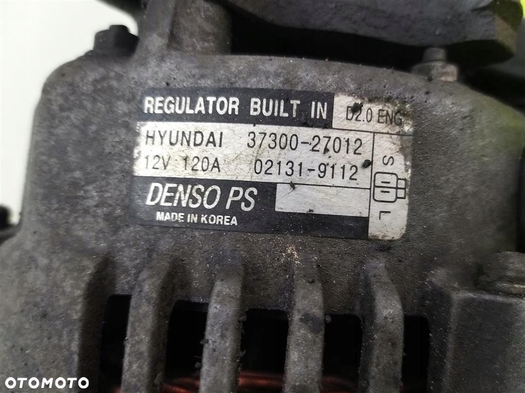 Alternator Kia Cerato HYUNDAI SNTE FE I TUCSON 2,0 CRDI 3730027012 - 4