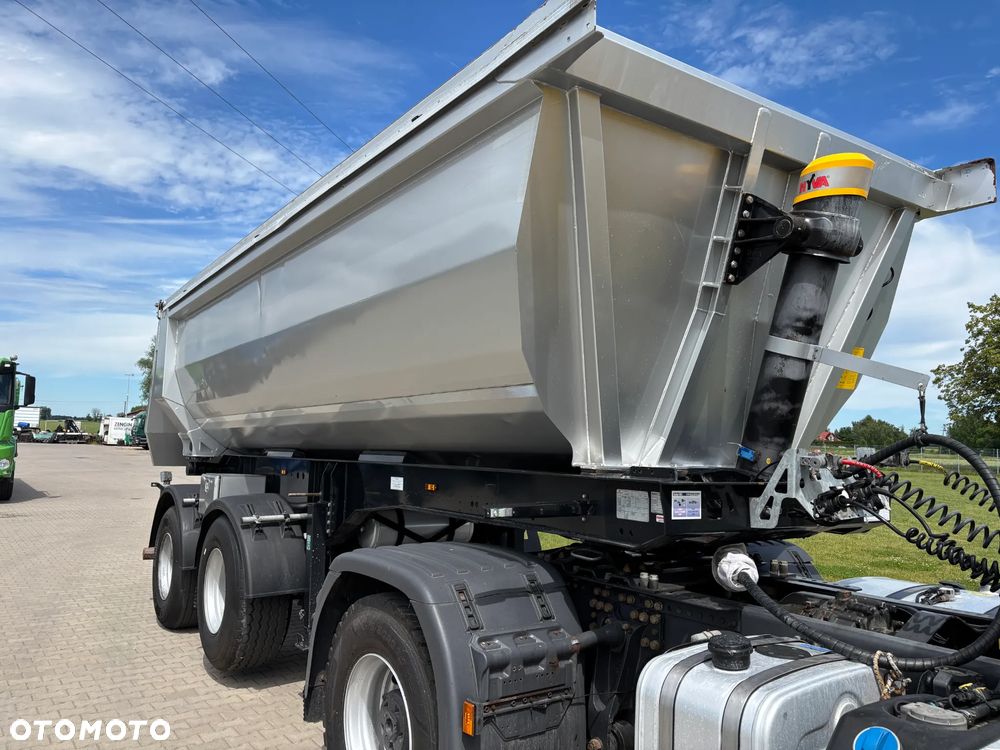Reisch RHKS-2_SR-06 naczepa wywrotka 2 osie szeroki rozstaw osie 10 ton , DMC zestawu 38 ton (nie SCHMITZ , Schwarzmuller, Carnehl , Meiller, Langendorf). stalowa, do robót ziemnych - 1