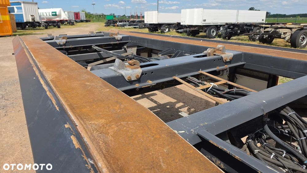 Schmitz Cargobull 31.000zł netto PRZYCZEPA HAKOWIEC DO KONTENERÓW DO ZŁOMU 2011 ROK  ST.BDB MOŻLIWOŚĆ TRANSPORTU - 11