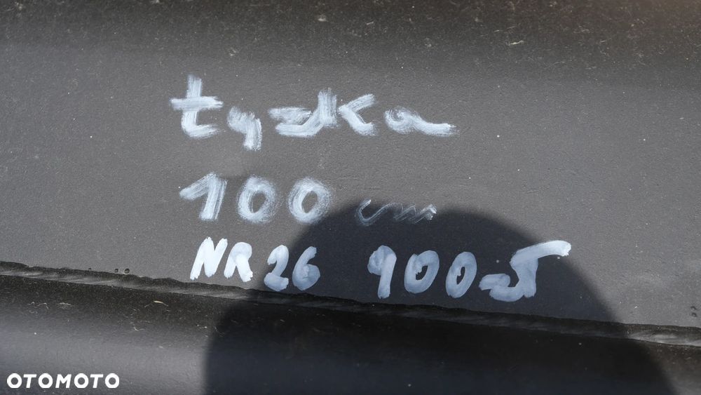 łyżka skarpowa 100cm do minikoparki mocowanie na bolce fi 2,5cm - 2