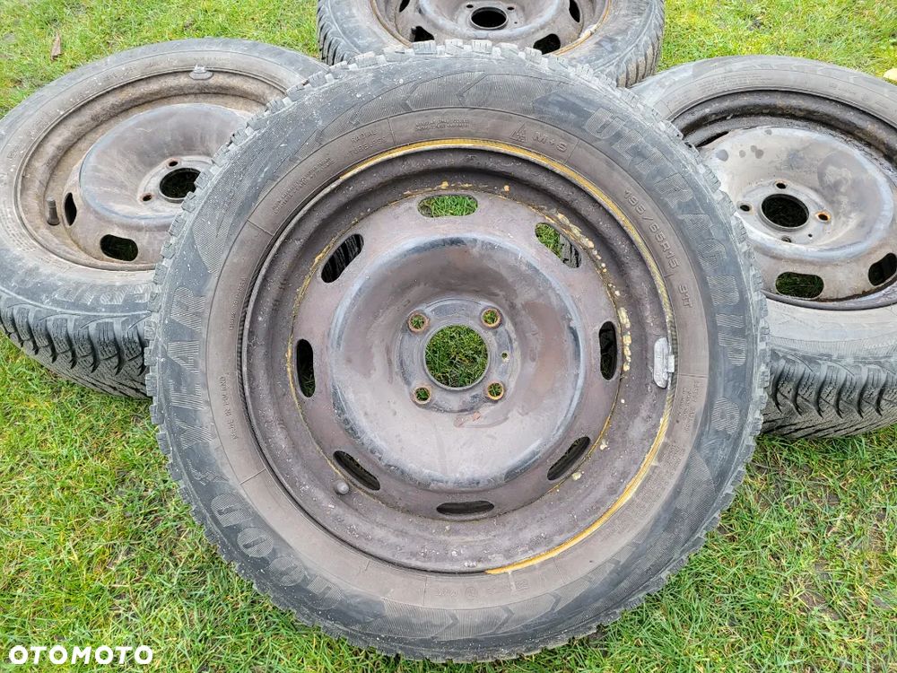 Koła opony zimowe 195/65/15 felfi 4x108 Peugeot 207 307 308 Citroen C3 C4 - 4
