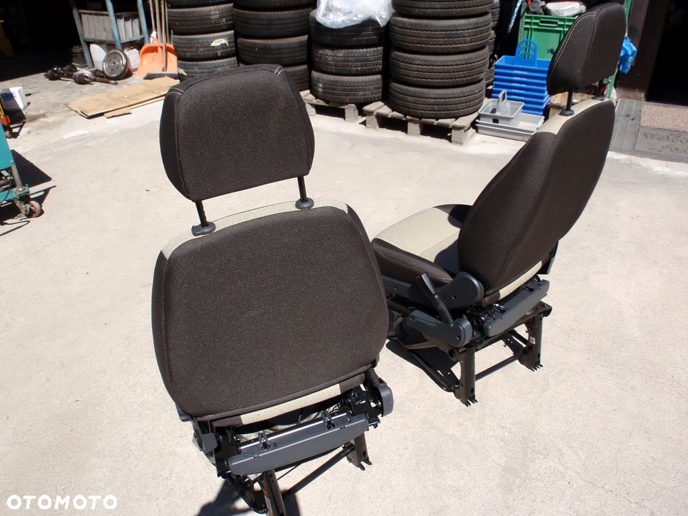 FOTEL OBROTOWY KAMPER DUCATO BOXER JUMPER MOVANO PROACE 06- KOMPLET NOWYCH - 5