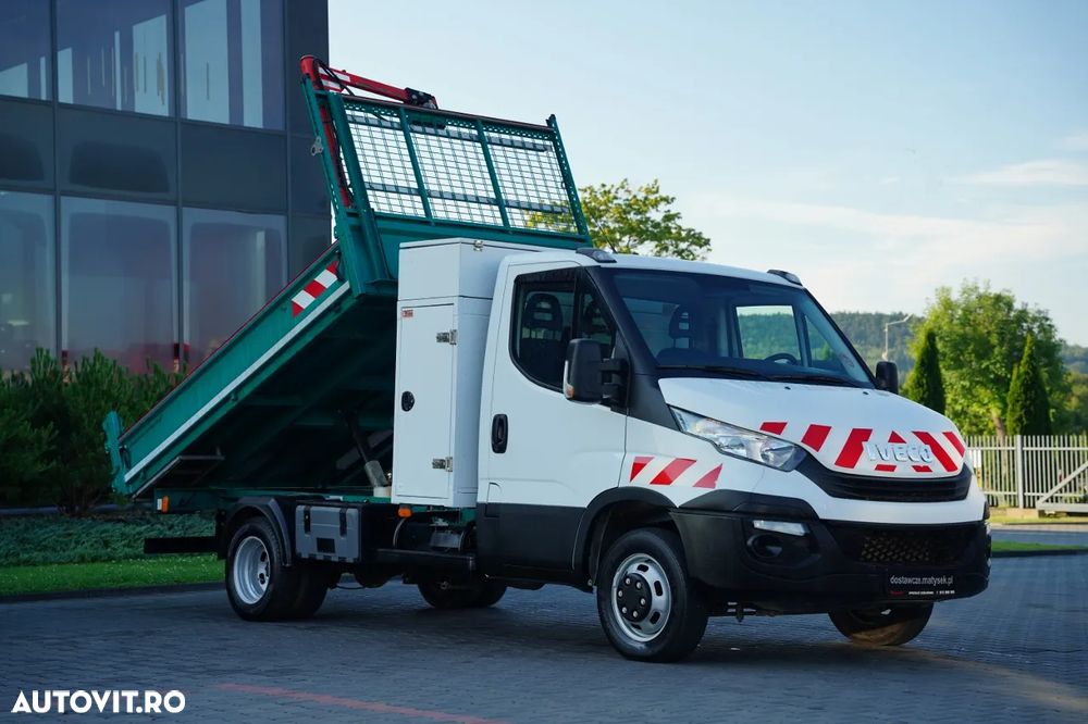 Iveco DAILY 35-150 / OȚEL BASCULABIL SPATE / TRULIU / DUBLU / MANUAL / IMPORTAT / EURO 6 - 3