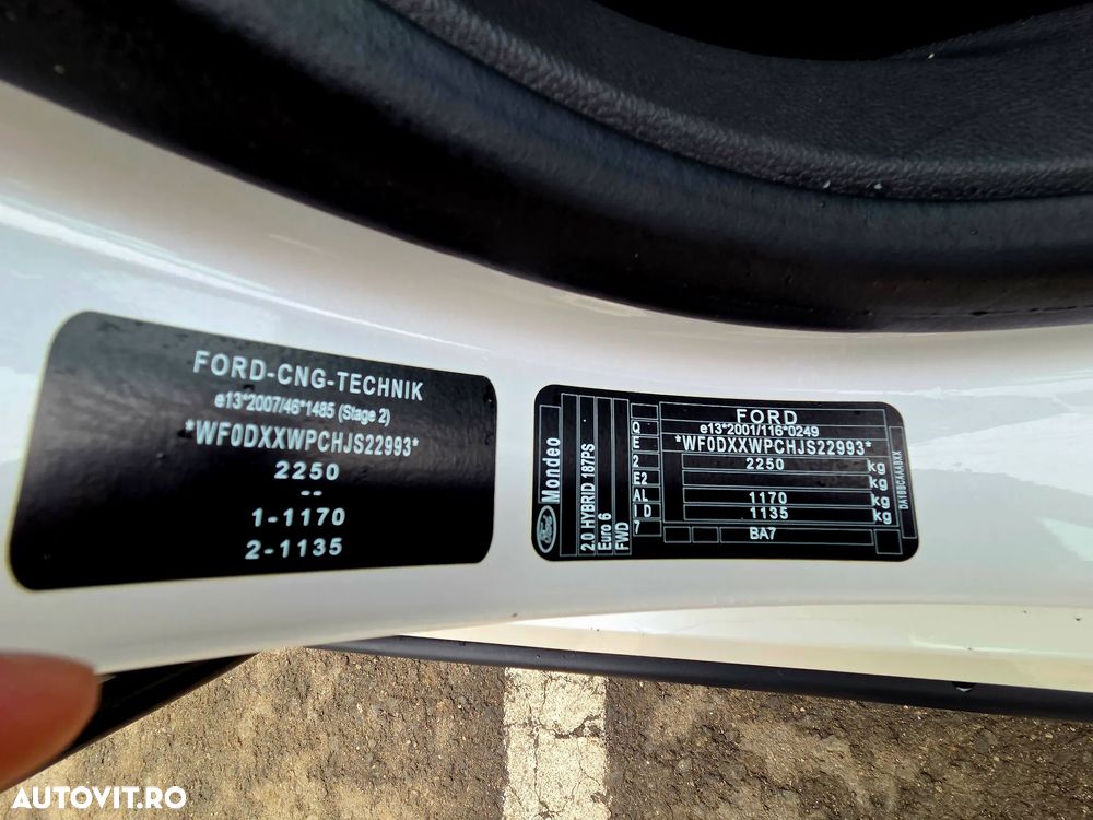 Ford Mondeo 2.0 Start-Stopp CVT Vignale - 20