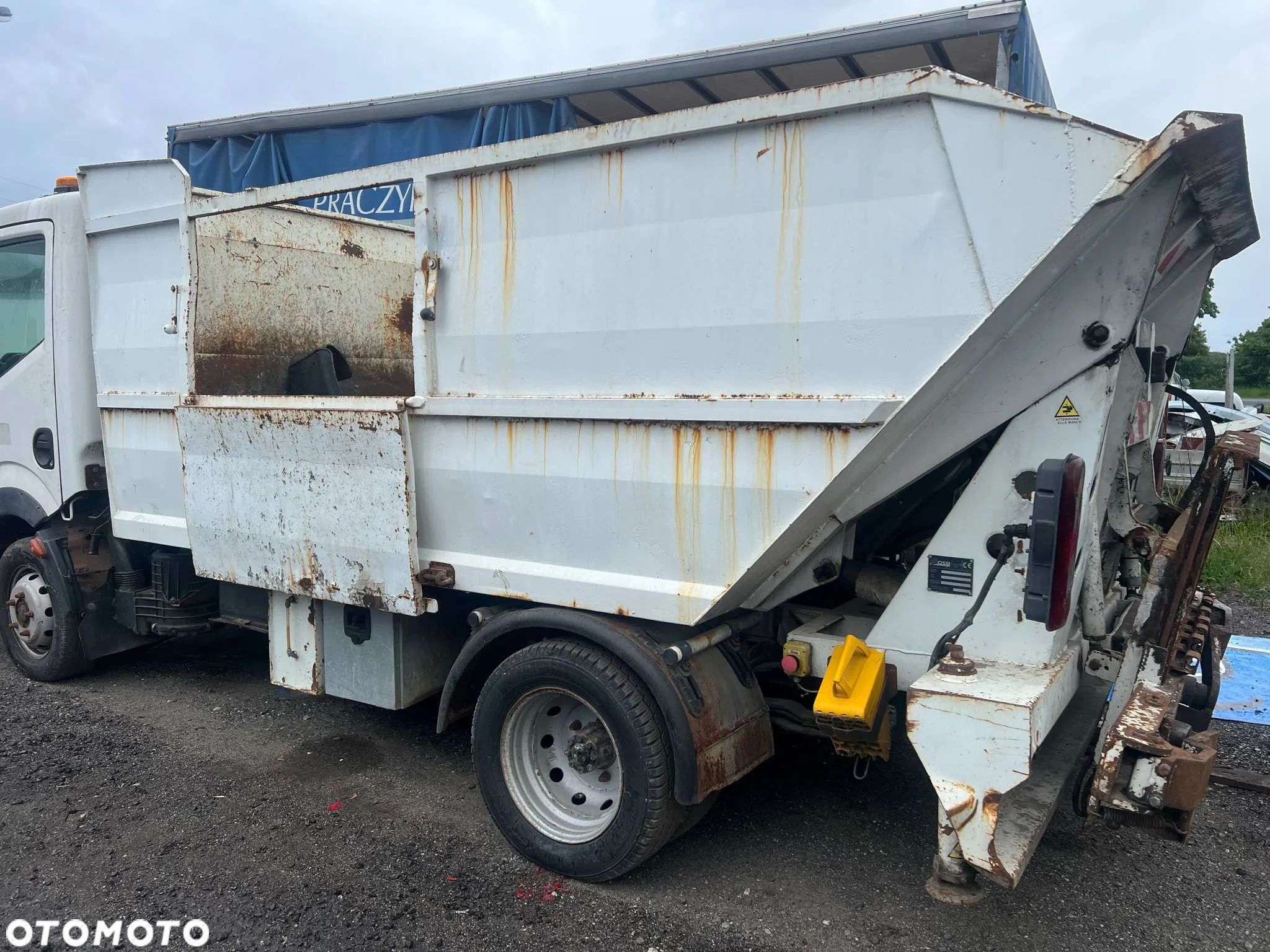 Śmieciarka / zabudowa śmieciarki !! Nissan 35.13-2900, R105-F-RV-VD-BO !! - 1