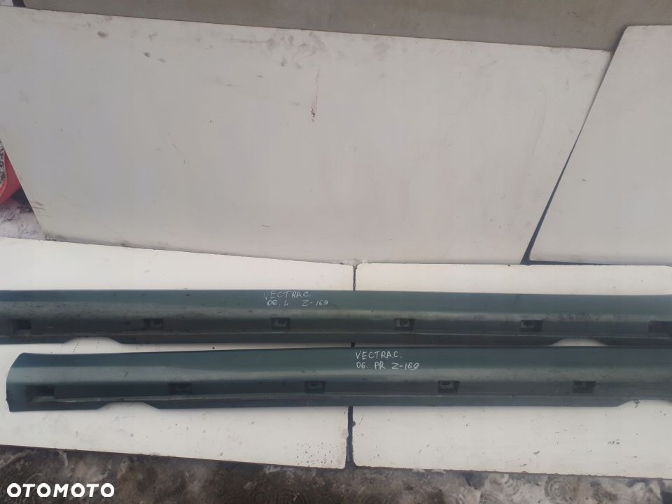 Nakładki Progowe Lewa Prawa Vectra C LIFT HB GTS Z169 Z157 Z21B - 1