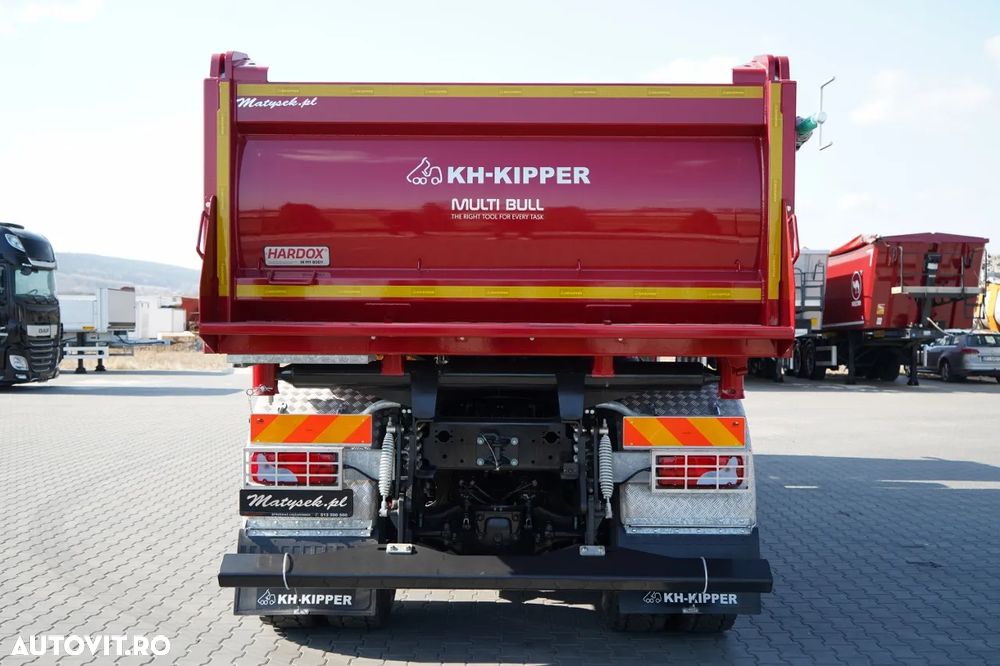 MAN TGS 41.480 / 8x8 / BASCULANĂ SPATE / MANUAL / NOU NOU / KH-KIPPER / - 27
