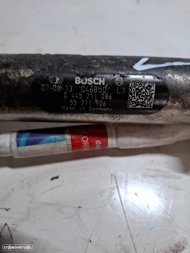 Régua de injeção Opel Corsa D 1.3 CDTI , Fiat Grand Punto  ref: 0445214086 - 2