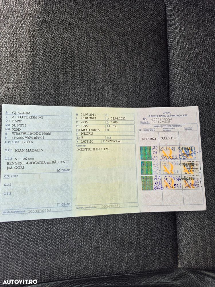 BMW Seria 5 520d - 7