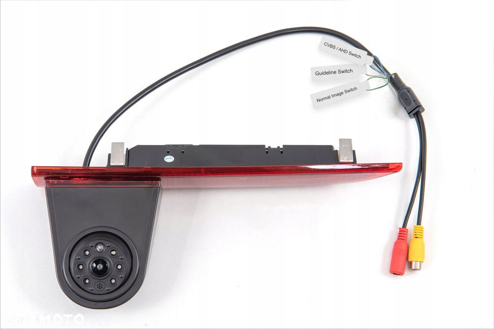 ford transit custom 2016-2023 kamera cofania full hd dynamiczne linie - 9