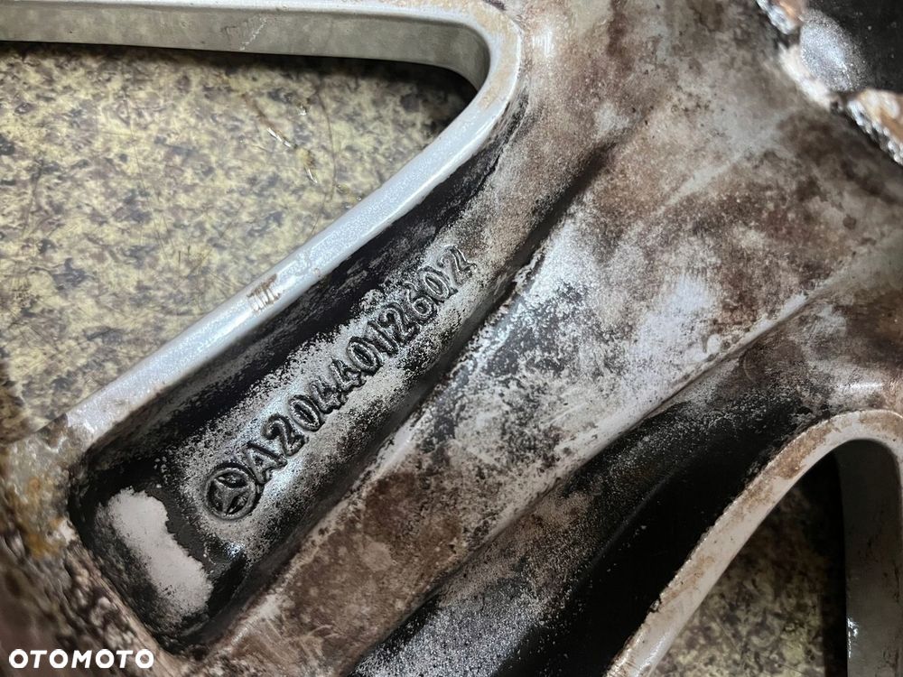 Alufelgi felgi aluminiowe R16 5x112 7J ET43 Mercedes W204 Ładne ORG - 11
