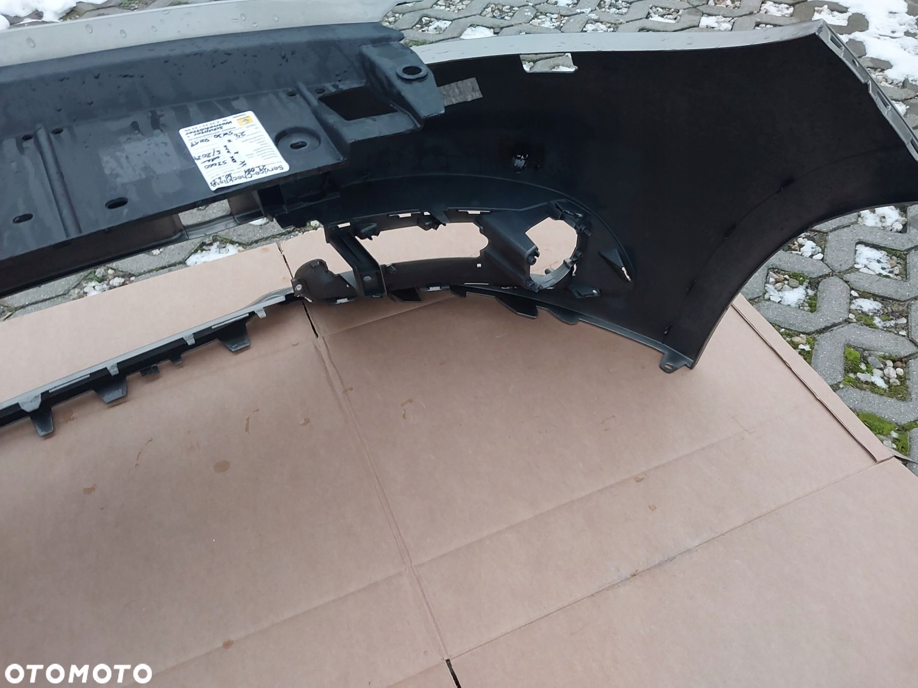 ZDERZAK PRZÓD RENAULT SCENIC III LIFT SPRYSKI PDC ORYGINAŁ - 9