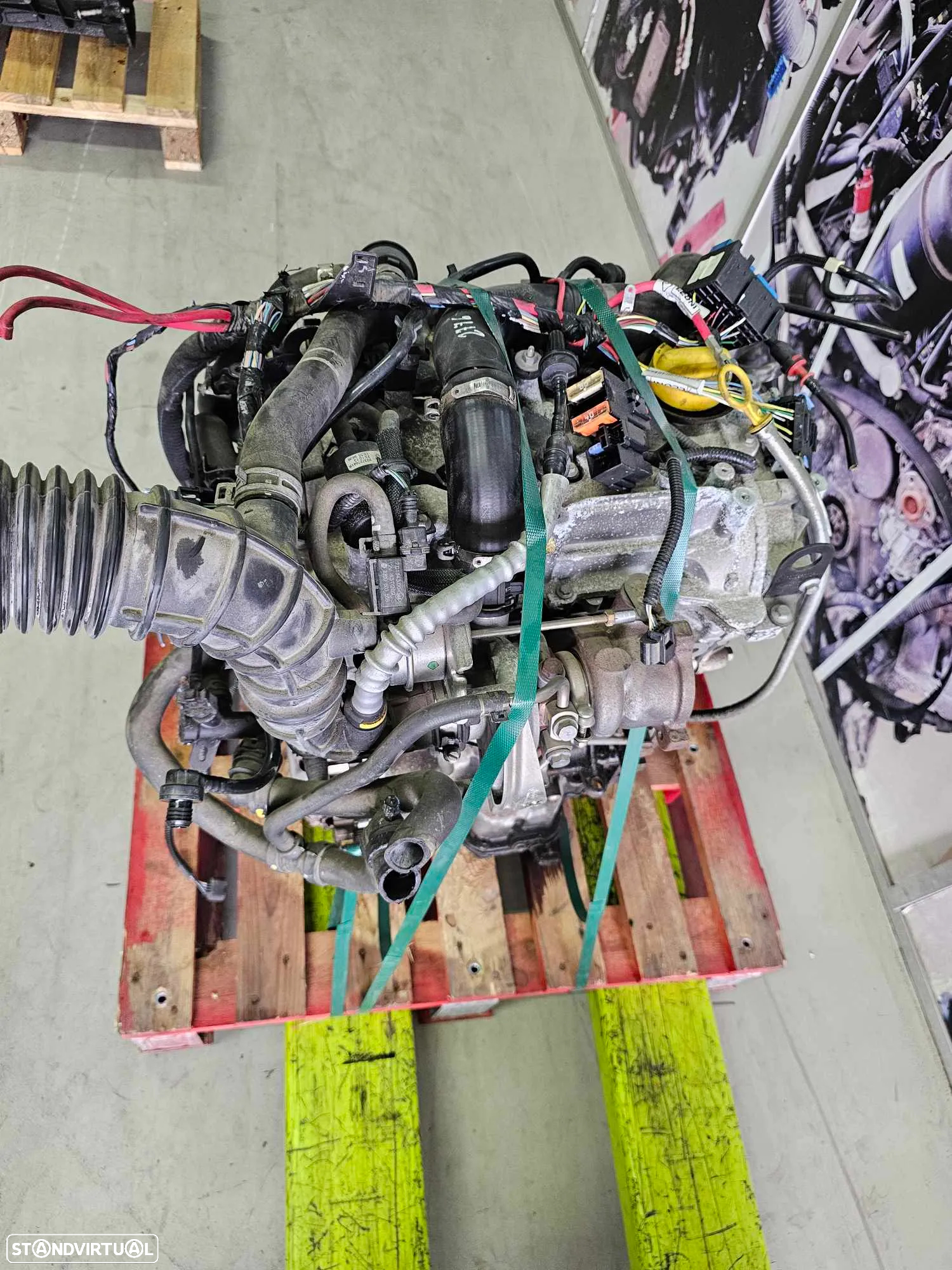 Motor Renault Clio IV 0.9 Tce 2015 de 90cv, ref H4B 400 - 2