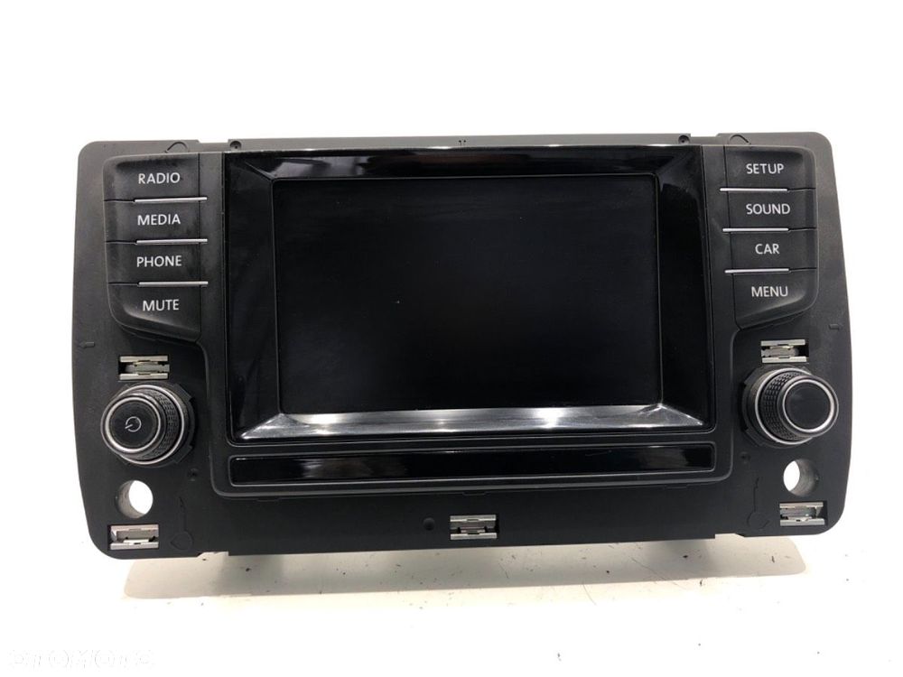 RADIO WYŚWIETLACZ  VW GOLF VII (5G1, BQ1, BE1, BE2) 2012 - 2022 1.6 TDI 77 kW [105 KM] olej - 1