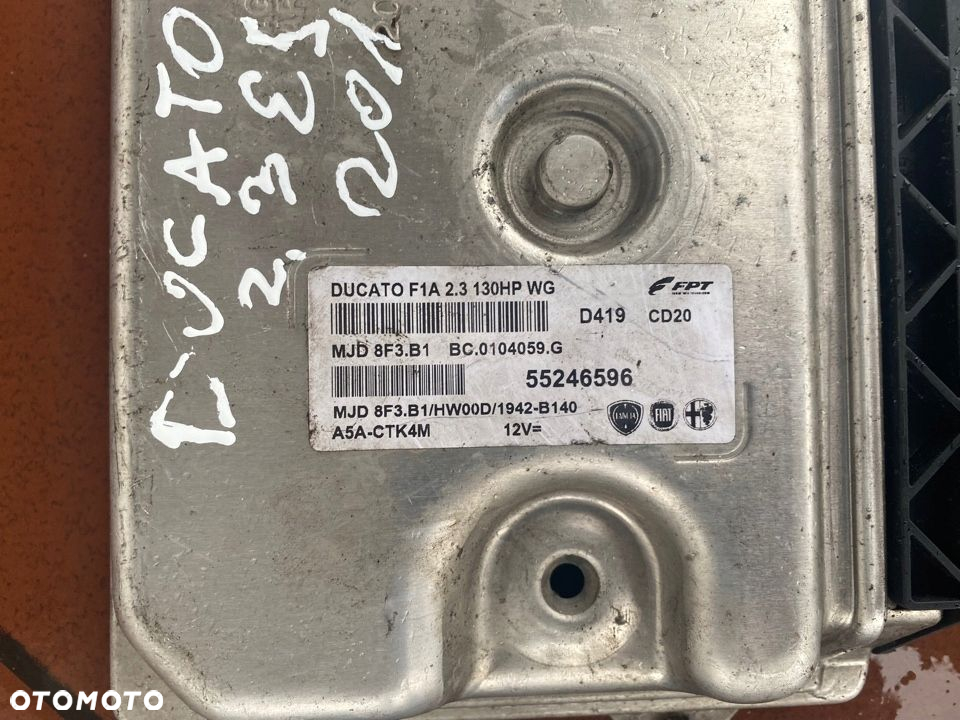 Ducato 2,3 M-jet E5 11-15r 130KM zestaw komputer - 3