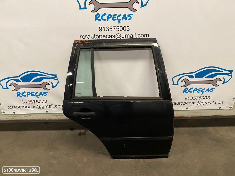 PORTA TRASEIRA TRÁS DIREITA VW VOLKSWAGEN GOLF IV 4 MK4 VARIANT CARRINHA FECHO ELEVADOR MOTOR PUXADOR VIDRO; - 1