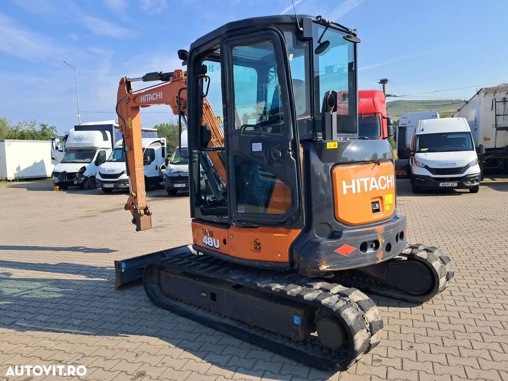 Hitachi ZX48U-6 CLR ZAXIS48U MINIEXCAVATOR LAMA TIP BULDOZER - 3
