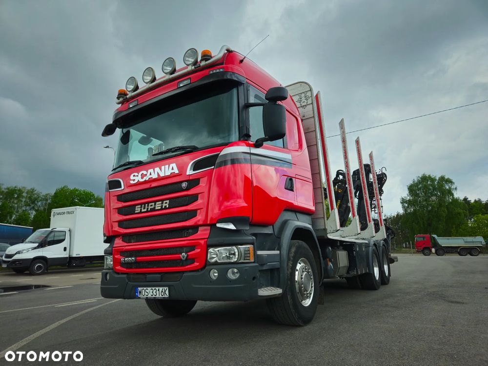 Scania R520 V8 Loglift 115Z93 do drewna drzewa kłody - 2