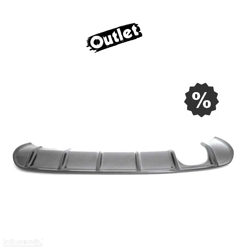 R024018C9 DIFUSOR PÁRA-CHOQUES TRASEIRO AUDI A3 8P 8PA SPORTBACK 08-12 LOOK S LI - 10
