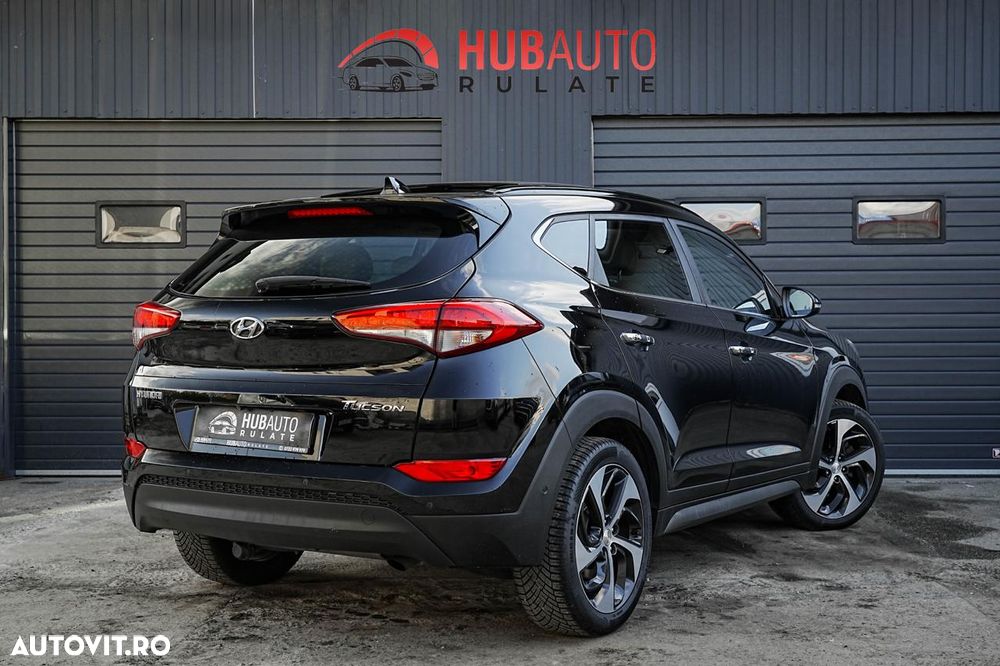 Hyundai Tucson blue 1.7 CRDi 2WD DCT Premium - 4