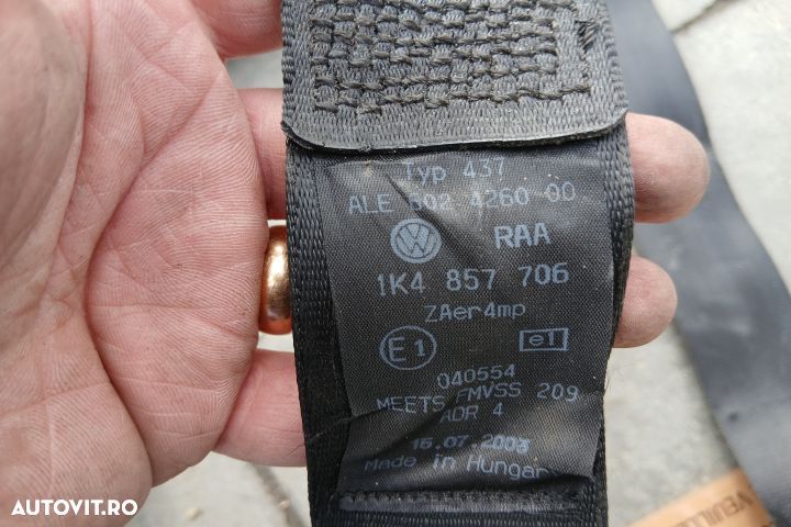 Kit airbag cu plansa de bord 1K1857181 1K0880201A 1K4857706 1K4857705 - 9