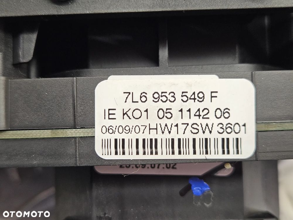 VW TOUAREG 7L 03-09R MANETKI TASMA PRZELACZNIK ZESPOLONY 7L6953549F 7L6953549 F - 3