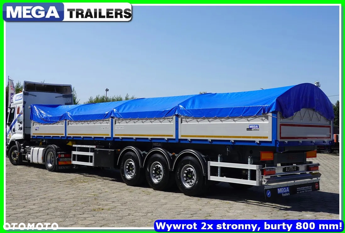 Inny Platforma z wywrotem, 2 strony, 12,60 m, burta 800 mm! - 4