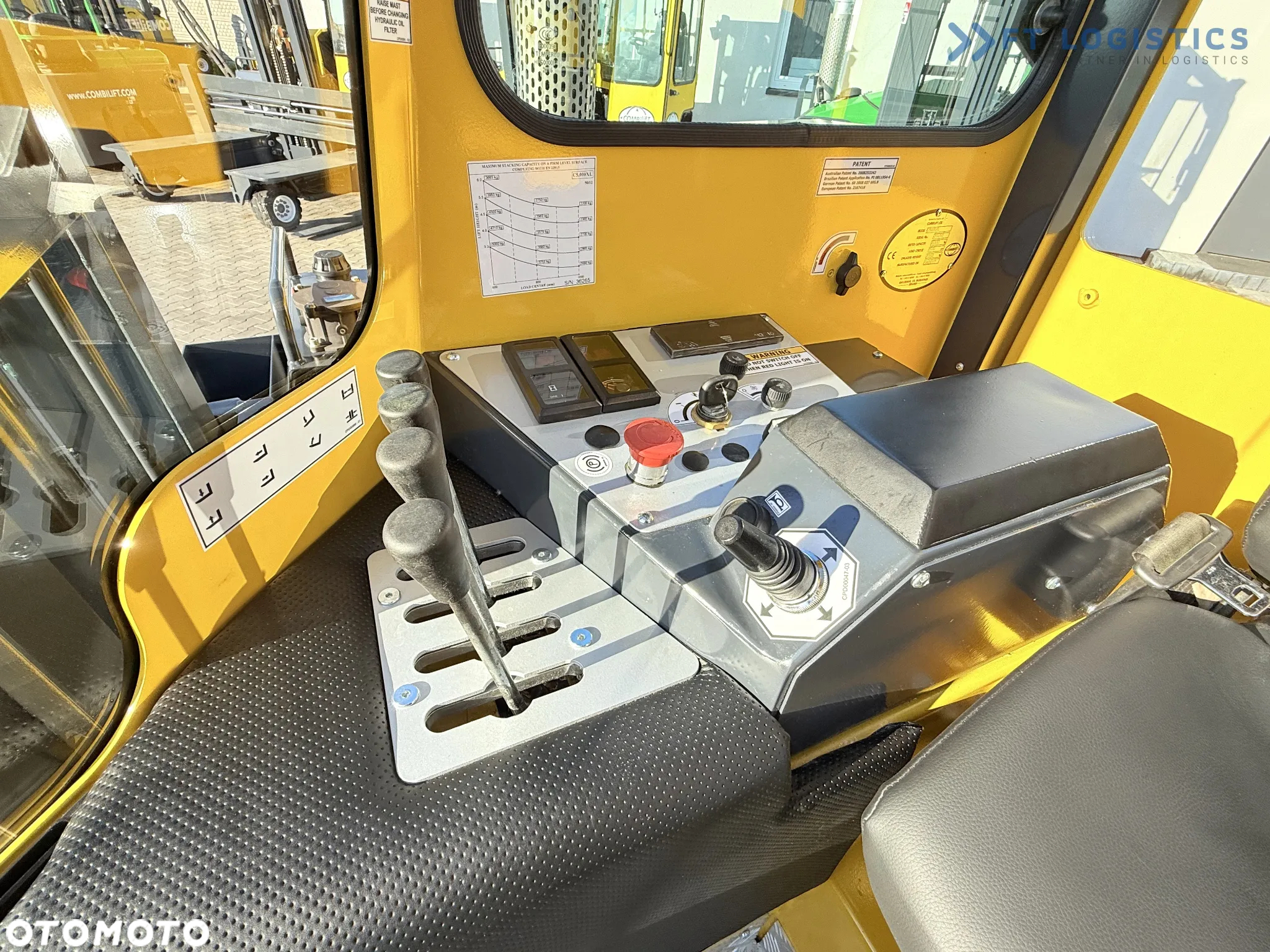 Combilift WÓZEK CZTEROKIERUNKOWY - WIELOKIERUNKOWY C5000XL / GAS / DUPLEX 6000MM /JEDYNE 3479 MOTOGODZIN /  PRZESUW WIDEŁ / PEŁNA KABINA / STAN IDEALNY / Szeroka oferta wózków czterokierunkowych i bocznych, dopasowanych do różnorodnych potrzeb i zastosowań - 19