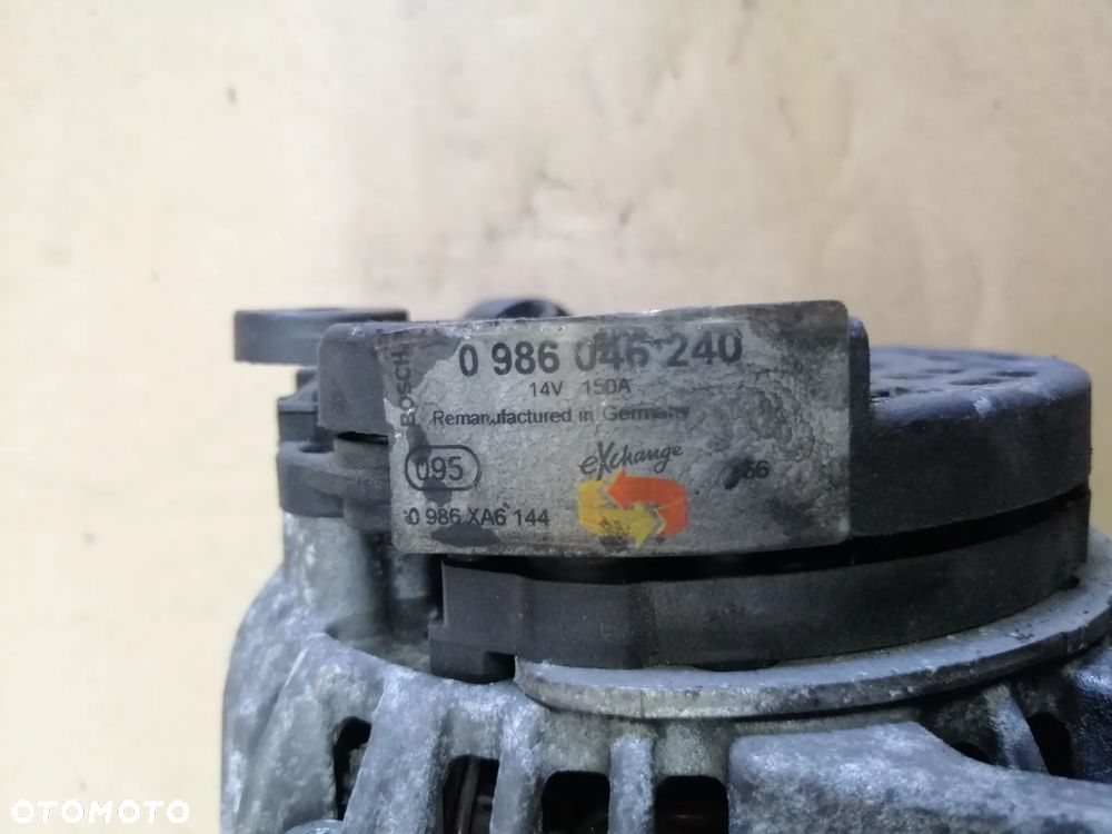 Citroen Berlingo II 1.6 HDi alternator Bosch 150A  0986046240 - 6